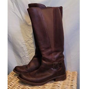 Timberland Women's Savin Hill Tall Brown Leather Boots